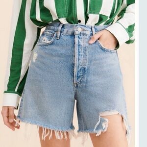 Agolde Stella Denim Shorts - 27